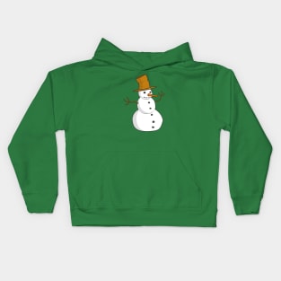 Snowman - Merry Christmas Kids Hoodie